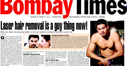 Laser hair removal is a guy thing now! – Bombay Times